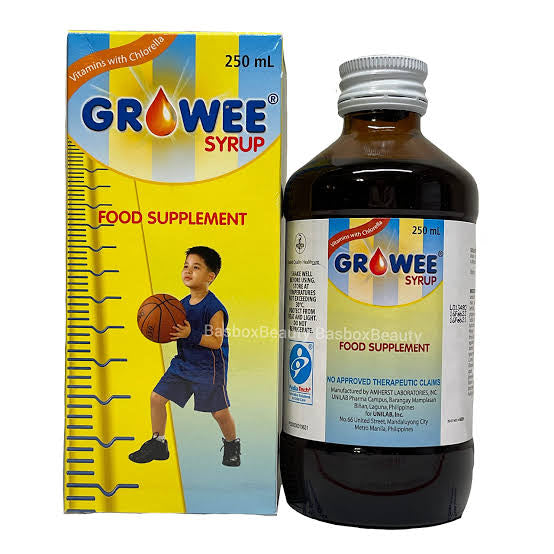 GROWEE Vitamins With Chlorella Growth Factor Syrup 250ml