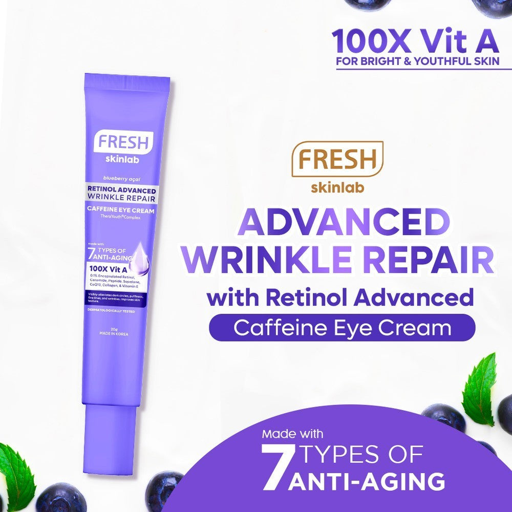 FRESH Skinlab Retinol Advanced Wrinkle Repair Caffeine Eye Cream 20g