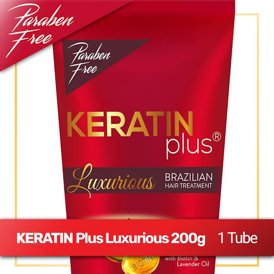 KERATIN PLUS Luxurious Brazilian Hair Treatment 200g