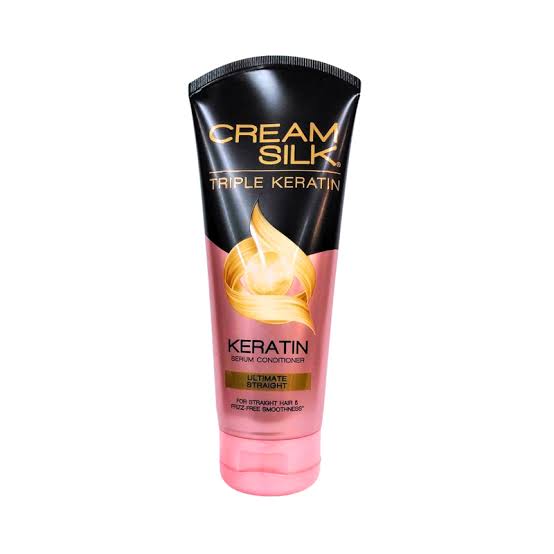 CreamSilk Triple Keratin Serum Conditioner Ultimate Straight 160ml