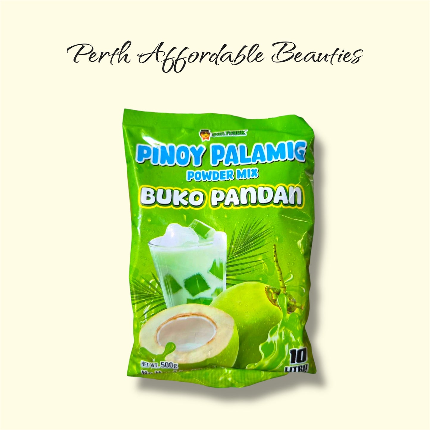 DON FRANK PINOY PALAMIG BUKO PANDAN POWDER MIX 500g