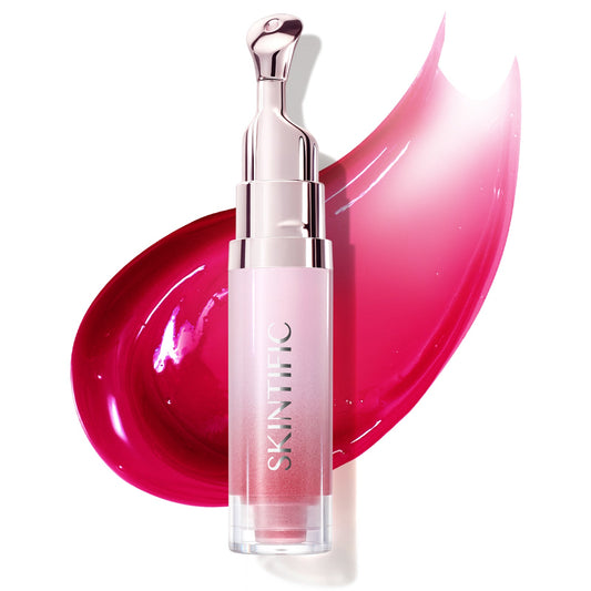 SKINTIFIC Peptide Brightening Lip Serum 6.5ml - Cherry Red