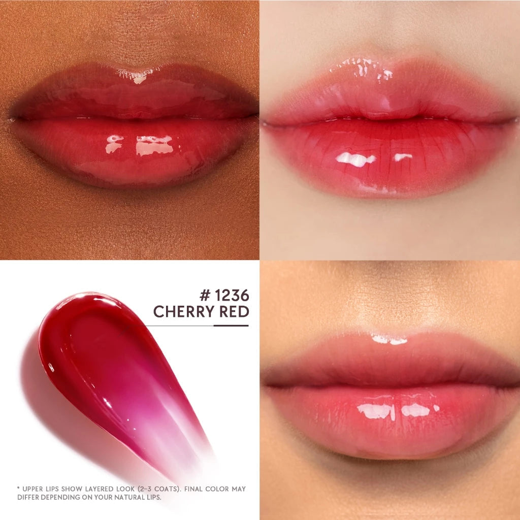 SKINTIFIC Peptide Brightening Lip Serum 6.5ml - Cherry Red
