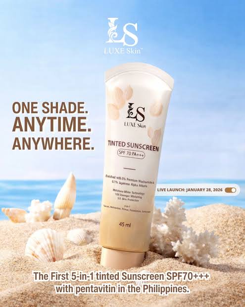 Luxe Skin Tinted Sunscreen SPF 70 PA+++ 45ml