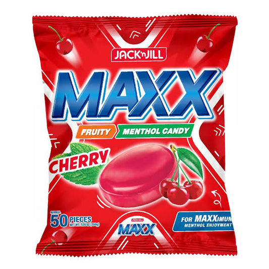 MAXX Fruity Menthol Candy Cherry Flavor 50pcs X 4g