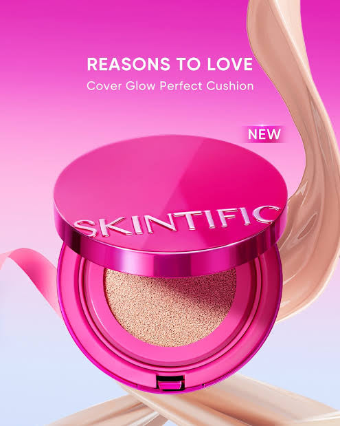 SKINTIFIC Cover Glow Perfect Cushion PINK - 02 IVORY