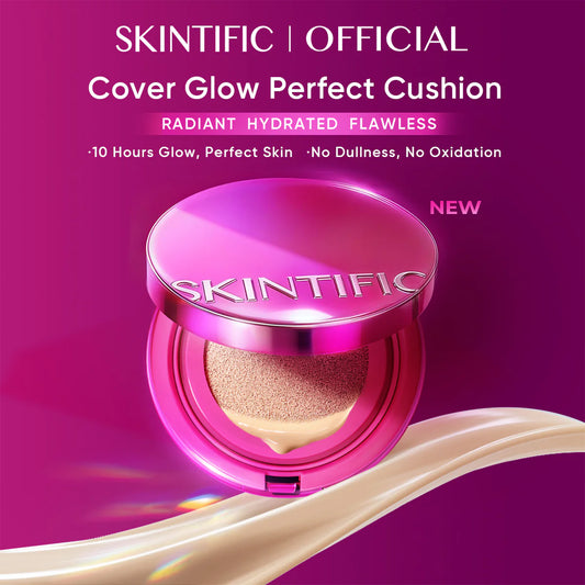 SKINTIFIC Cover Glow Perfect Cushion PINK - 00 PORCELAIN