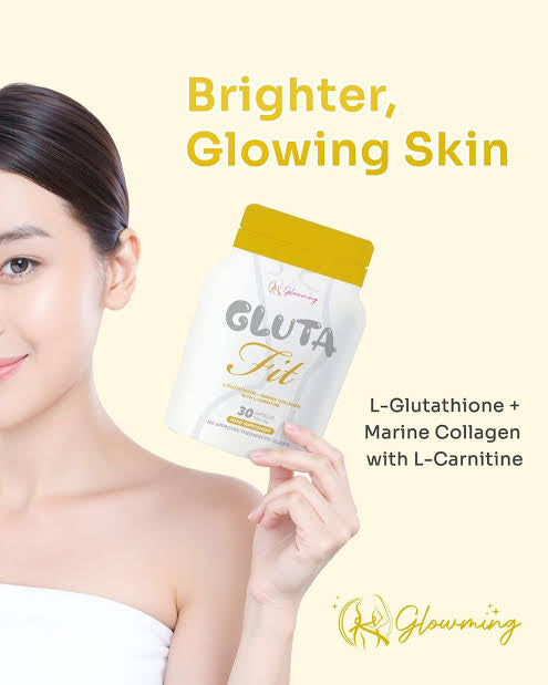 Glowming Gluta Fit 30 Capsules by Cris Cosmetics CC GLAM