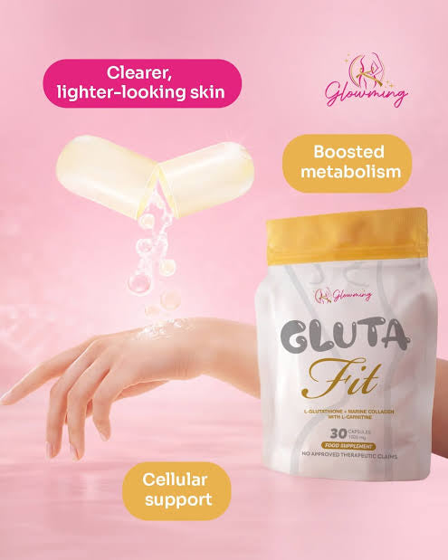 Glowming Gluta Fit 30 Capsules by Cris Cosmetics CC GLAM