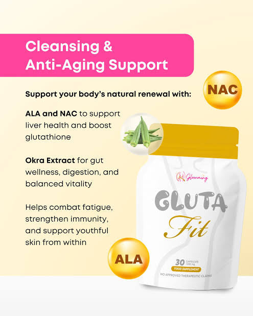 Glowming Gluta Fit 30 Capsules by Cris Cosmetics CC GLAM