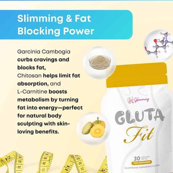 Glowming Gluta Fit 30 Capsules by Cris Cosmetics CC GLAM