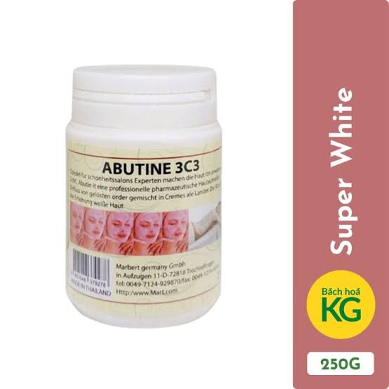 Abutine 3c3 100% Effective Whitening Body Cream - 250g