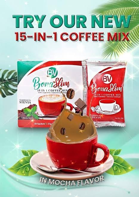 BonaSlim 15-in-1 Coffee - 10 Sachets