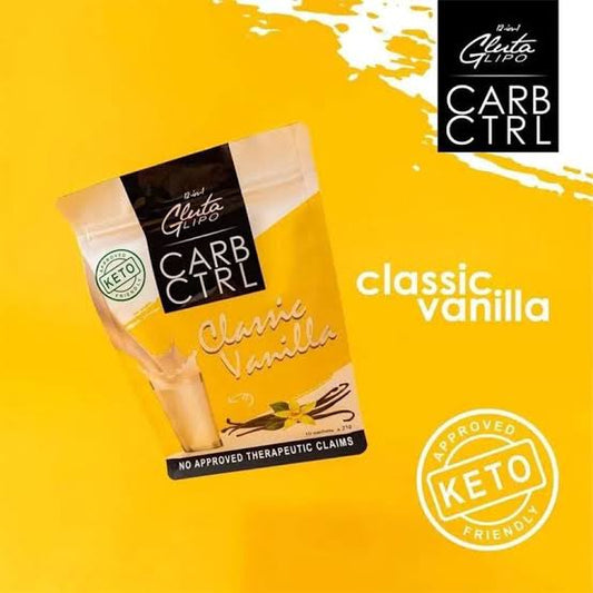 GlutaLipo Carb Ctrl Classic Vanilla 10 Sachets