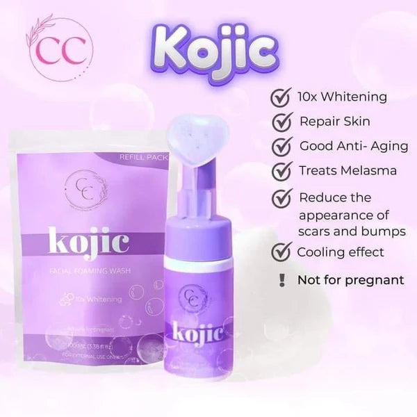 CC Glam & Beauty Kojic Facial Foaming Wash 100ml by Cris Cosmetics