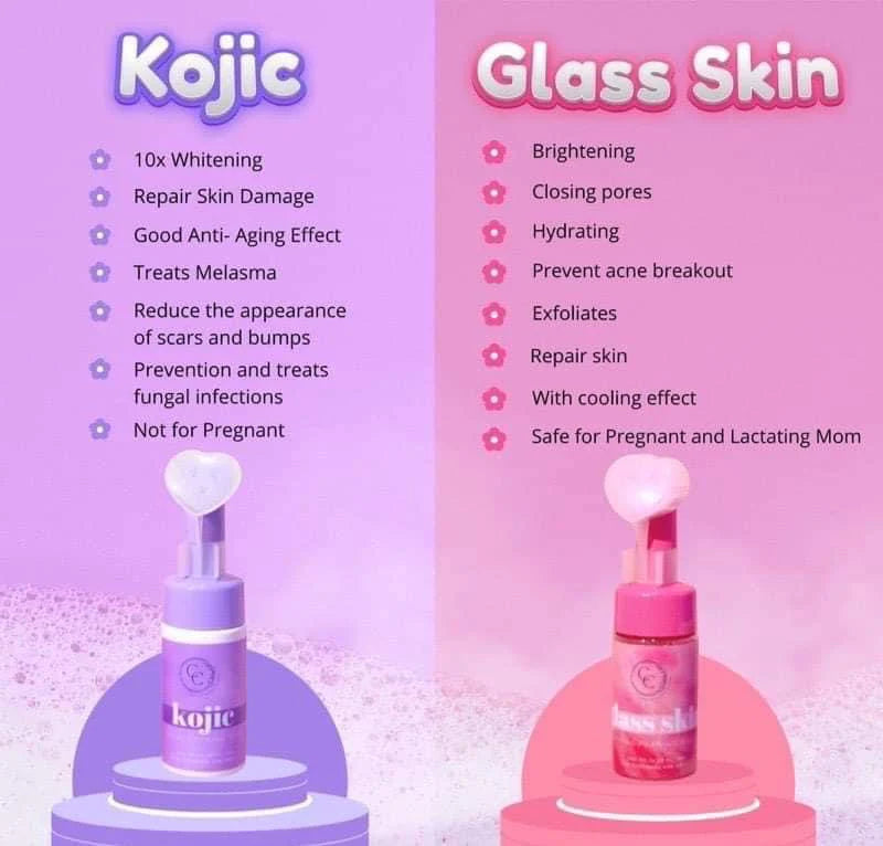 CC Glam & Beauty Kojic Facial Foaming Wash 100ml by Cris Cosmetics