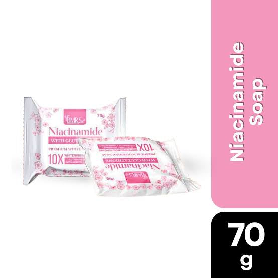 BMRS NIACINAMIDE WITH GLUTA PREMIUM WHITENING SOAP 70g