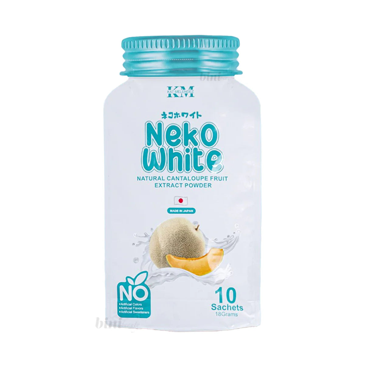 Neko White Natural Cantaloupe Fruit Extract Powder - 10 Sachets