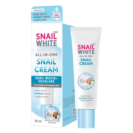 NAMU SNAILWHITE ALL-IN-ONE SNAIL CREAM 30ML - SNAIL MUCIN + Squalane
