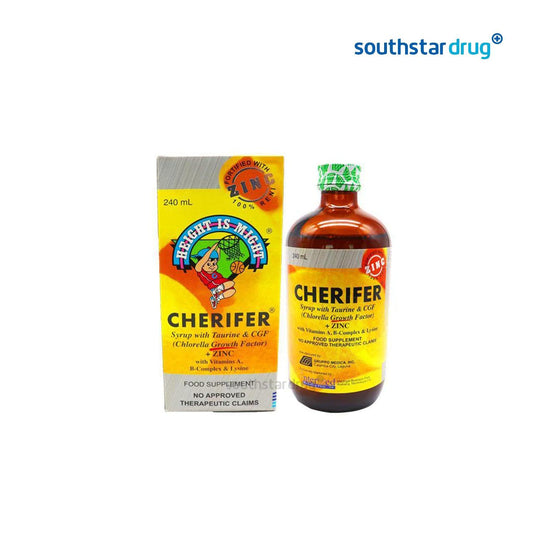 Cherifer With Zinc Syrup 240ml