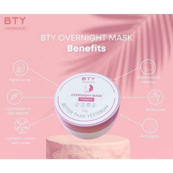 BTY Advance Overnight Mask - 250g