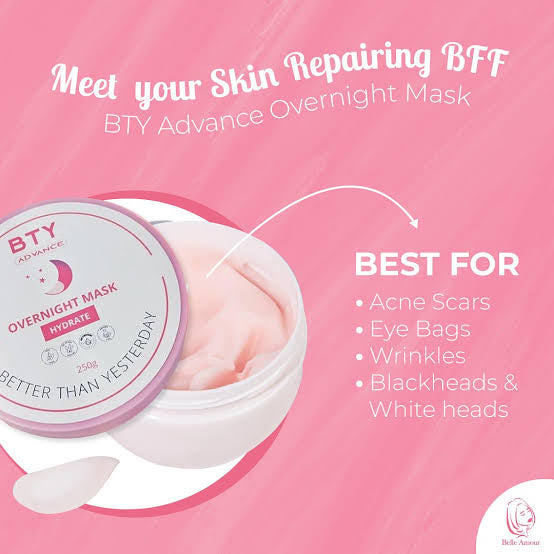 BTY Advance Overnight Mask - 250g