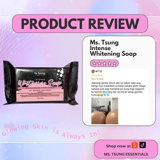 Ms Tsung Intense Whitening Soap 135g