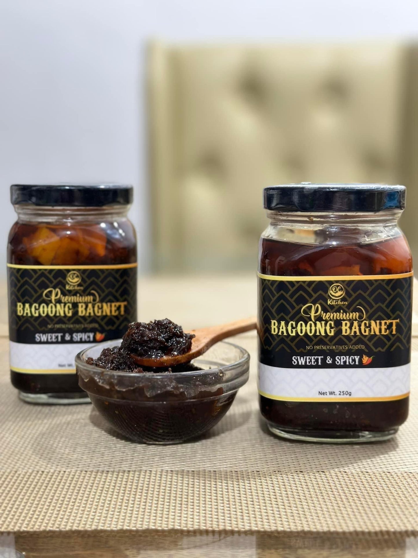 OC KITCHEN Premium BAGOONG BAGNET SWEET & SPICY 🌶️ 250g