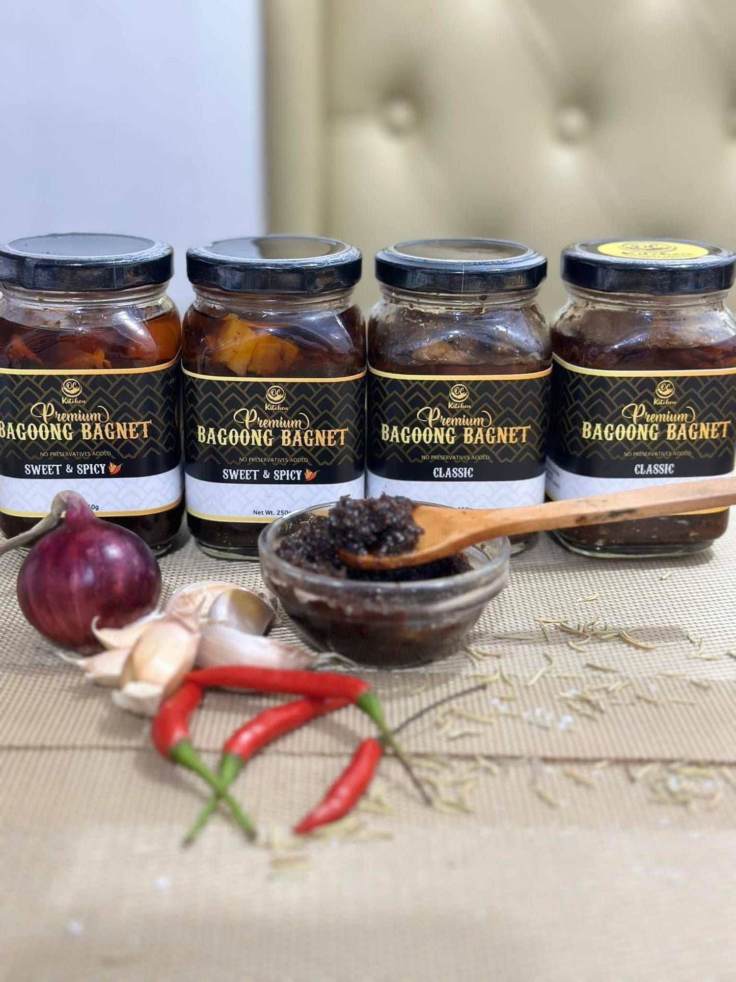 OC KITCHEN Premium BAGOONG BAGNET SWEET & SPICY 🌶️ 250g