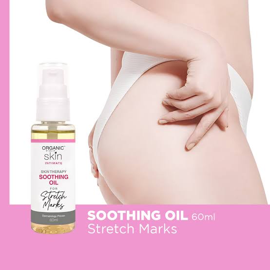 Organic Skin Japan Intimate Soothing Oil 60ml for Stretch Marks & Scar Remover Scar Treatment Oil