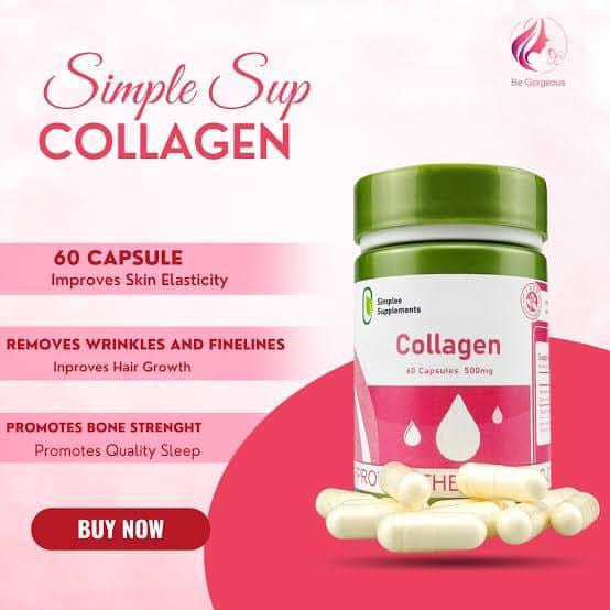 Simplee Supplements Collagen 60 Capsules