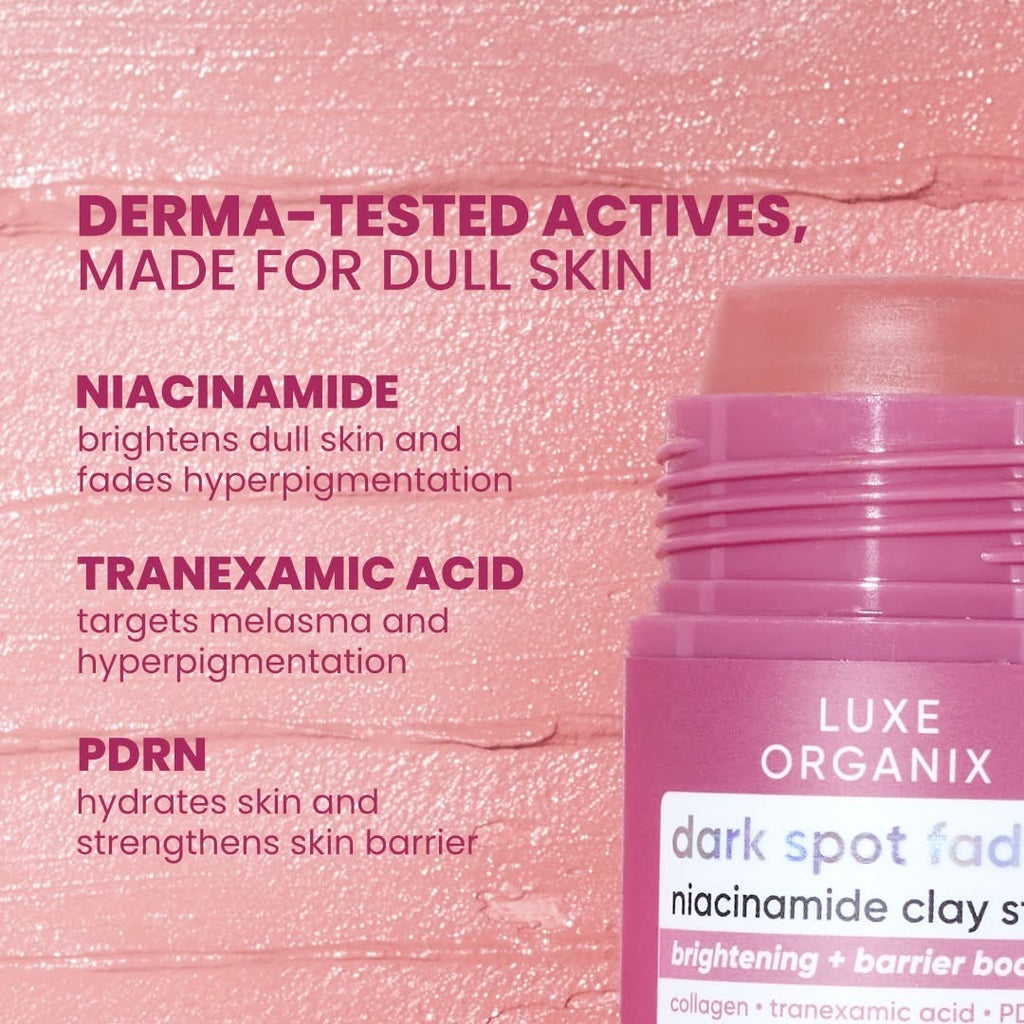 LUXE ORGANIX Dark Fading Spot Niacinamide Clay Mask 52g
