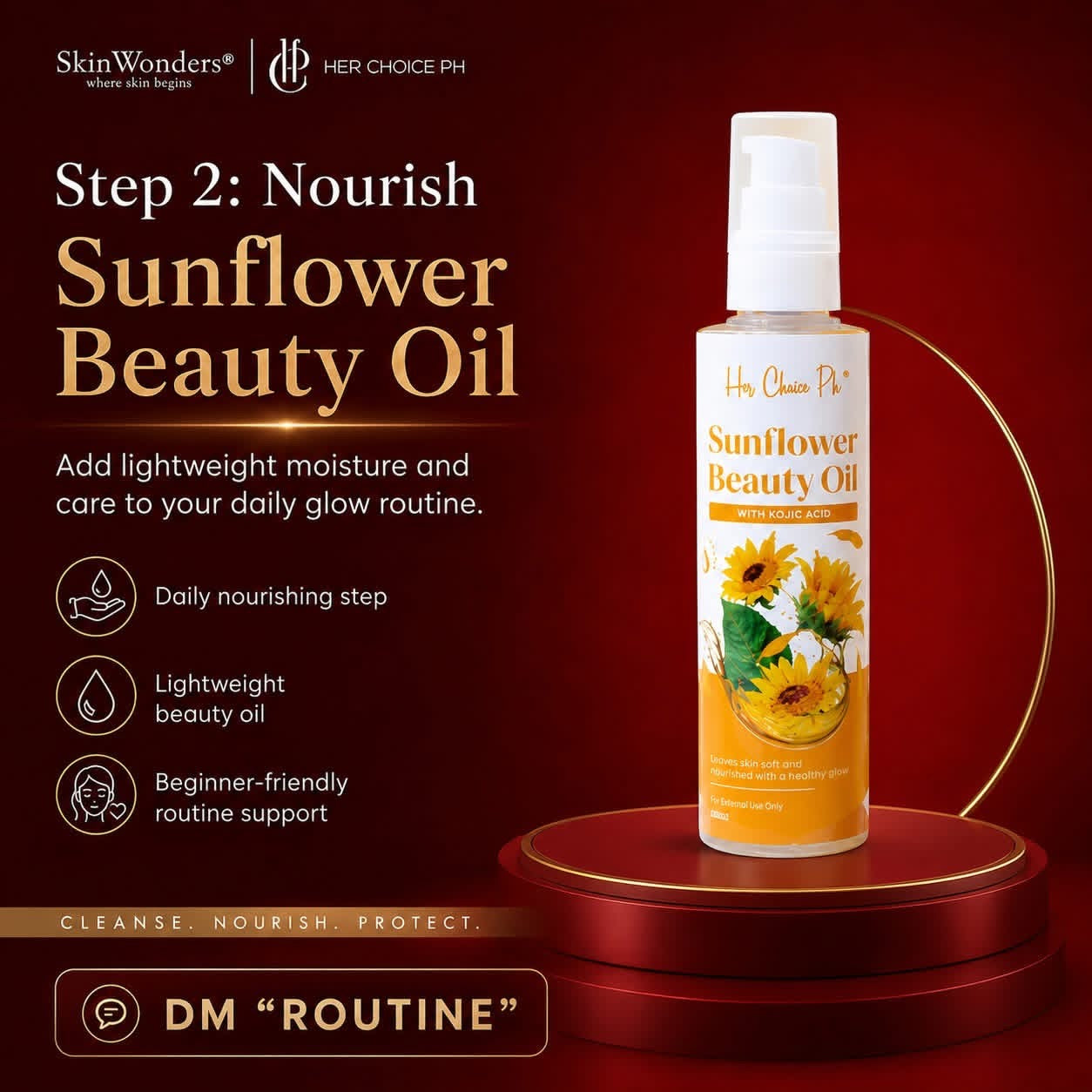 Her Choice Set C (Kojic Papaya Soap, Sunflower Oil, Lotion Set)