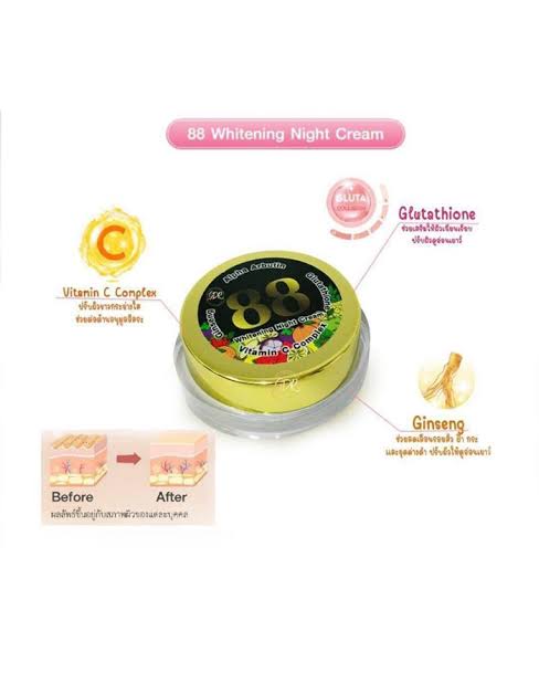 88 Whitening Night Cream