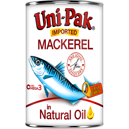 Unipak Mackerel In Natural Oil 425g