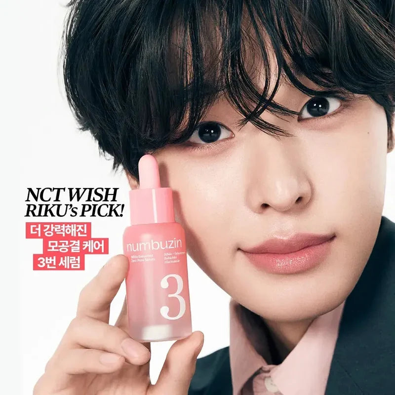 Numbuzin No.3 Bifida Bakuchiol Zero Pore 30ML Serum (Per piece)
