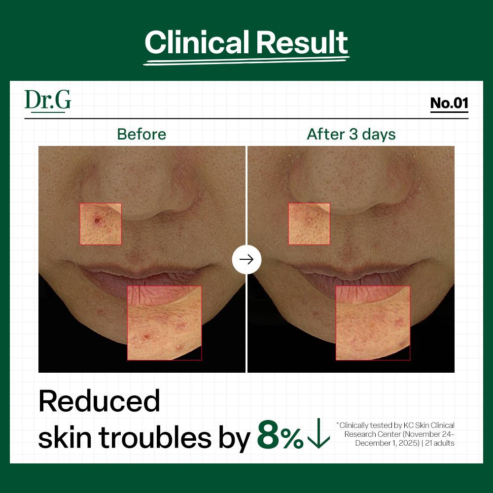 Dr.G Red Blemish Clear Soothing Cream EX Intensive Moisturizing & Soothing Solution 70ml