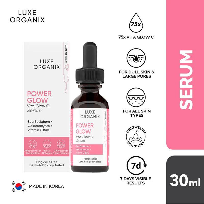 Luxe Organix Power Glow Vita Glow C Serum