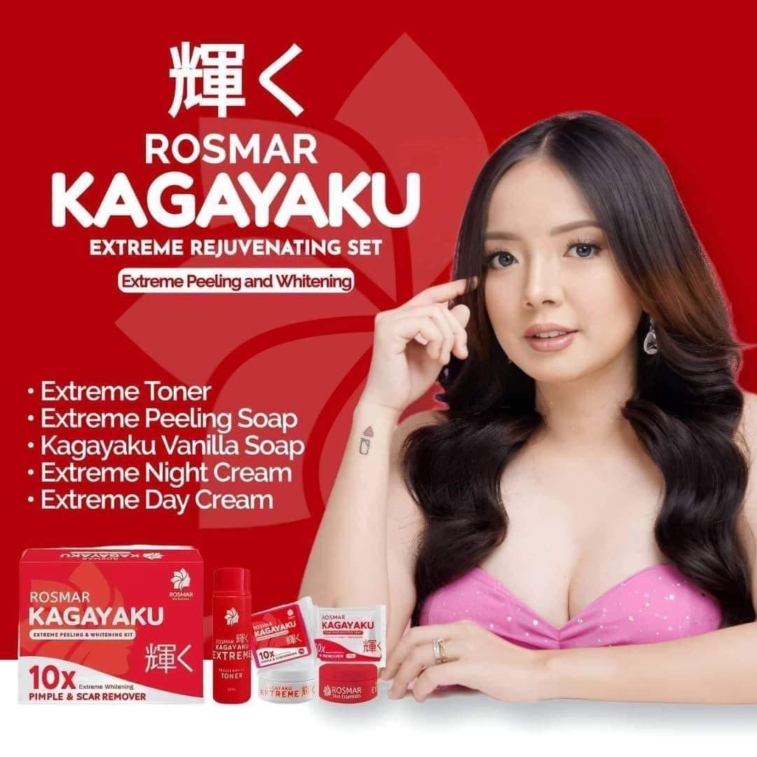 Rosmar Kagayaku Extreme Peeling and Whitening Kit