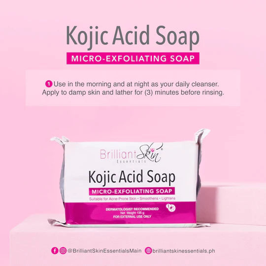 Brilliant Skin Kojic Acid Soap 135g