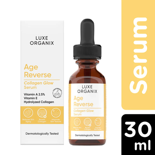 Luxe Organix Age Reverse Collagen Glow Serum 30ml