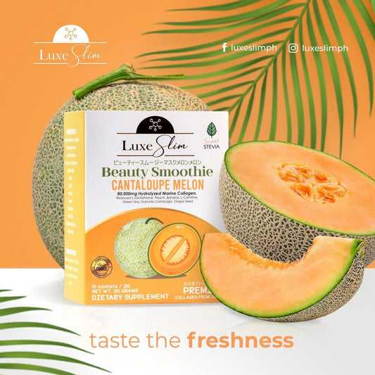 Luxe Slim Cantaloupe Melon Box - 10 Sachets