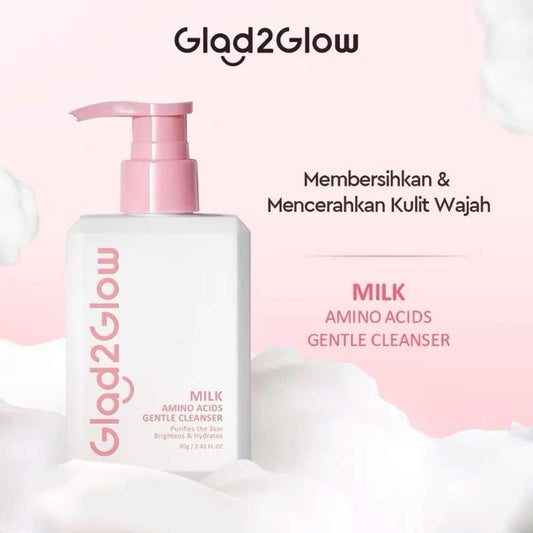 GLAD2GLOW Milk Amino Acids Brightening Cleanser 80g